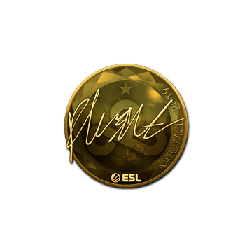 Sticker | flusha (Gold) | Katowice 2019