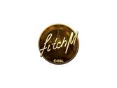Sticker | fitch (Gold) | Katowice 2019 image