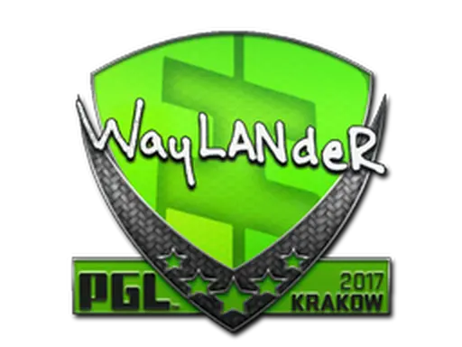 Sticker | wayLander | Krakow 2017