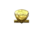 Sticker | wayLander (Gold) | Krakow 2017 image