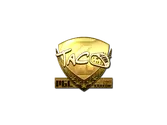 Sticker | TACO (Gold) | Krakow 2017 image