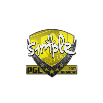 Sticker | s1mple | Krakow 2017