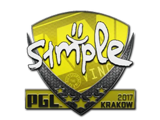 Sticker | s1mple | Krakow 2017