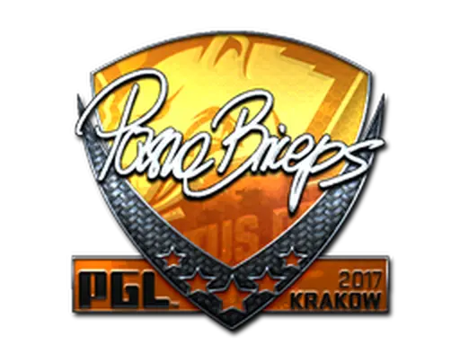 Sticker | pashaBiceps (Foil) | Krakow 2017