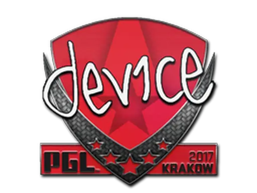 Sticker | device | Krakow 2017