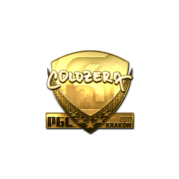 Sticker | coldzera (Gold) | Krakow 2017