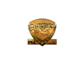 Sticker | chrisJ (Gold) | Krakow 2017 image