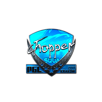 Sticker | chopper (Foil) | Krakow 2017