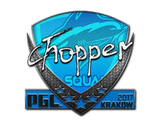 Sticker | chopper | Krakow 2017