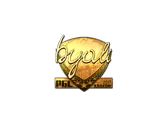 Sticker | byali (Gold) | Krakow 2017 image