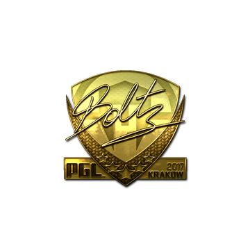 Sticker | boltz (Gold) | Krakow 2017