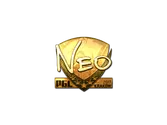 Sticker | NEO (Gold) | Krakow 2017 image