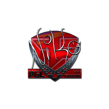 Sticker | NiKo (Foil) | Krakow 2017