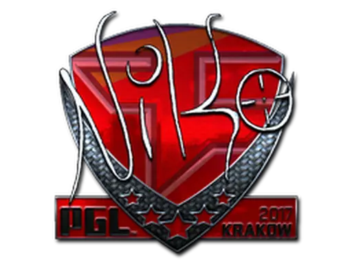 Sticker | NiKo (Foil) | Krakow 2017