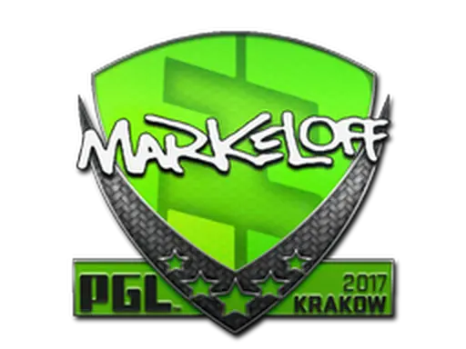 Sticker | markeloff | Krakow 2017