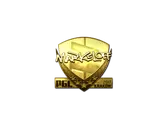 Sticker | markeloff (Gold) | Krakow 2017 image