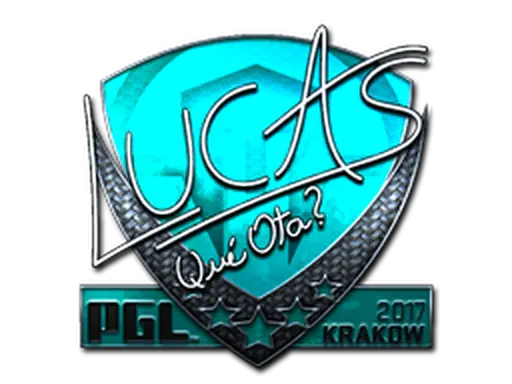 Sticker | LUCAS1 (Foil) | Krakow 2017