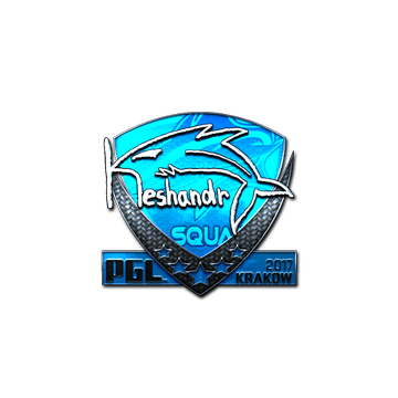 Sticker | keshandr (Foil) | Krakow 2017