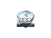 Sticker | keev (Foil) | Krakow 2017 image