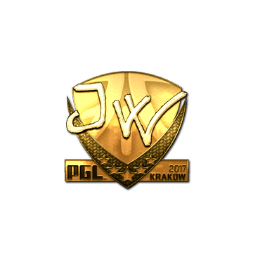 Sticker | JW (Gold) | Krakow 2017