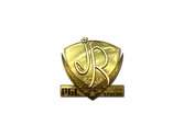 Sticker | jR (Gold) | Krakow 2017 image