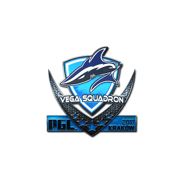 Sticker | Vega Squadron (Foil) | Krakow 2017
