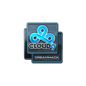 Sticker | Cloud9 (Foil) | DreamHack 2014