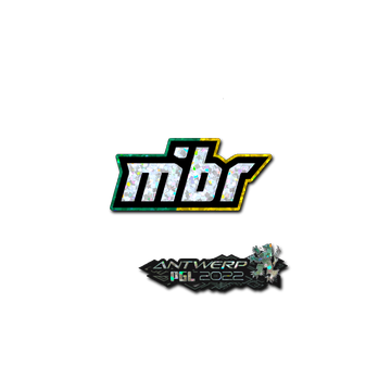 Sticker | MIBR (Glitter) | Antwerp 2022