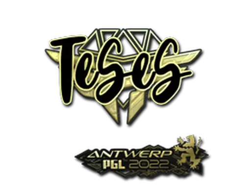 Sticker | TeSeS (Gold) | Antwerp 2022
