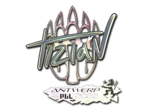 Sticker | tiziaN (Holo) | Antwerp 2022