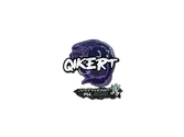 Sticker | qikert (Glitter) | Antwerp 2022 image