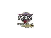 Sticker | ropz (Glitter, Champion) | Antwerp 2022 image
