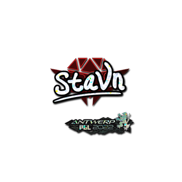 Sticker | stavn (Glitter) | Antwerp 2022