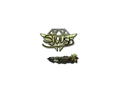 Sticker | sjuush (Gold) | Antwerp 2022 image