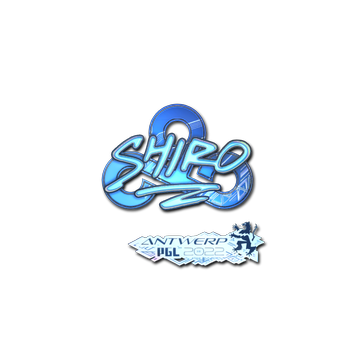 Sticker | sh1ro (Holo) | Antwerp 2022