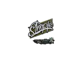 Sticker | s1mple | Antwerp 2022 image