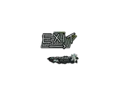 Sticker | exit (Glitter) | Antwerp 2022 image