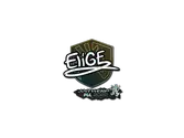 Sticker | EliGE (Glitter) | Antwerp 2022 image
