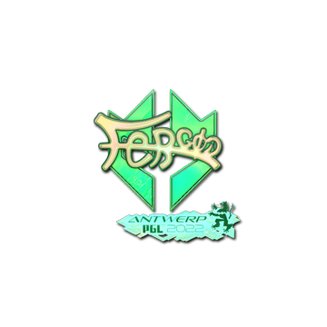 Sticker | fer (Holo) | Antwerp 2022