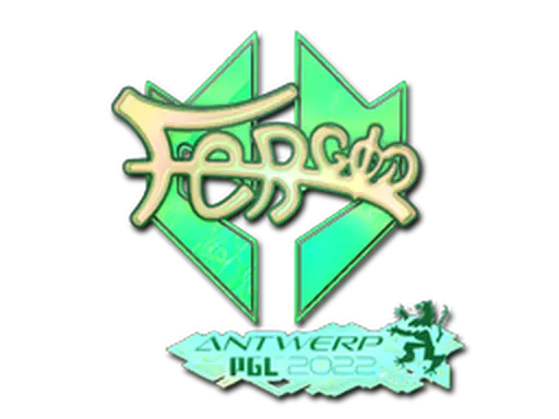 Sticker | fer (Holo) | Antwerp 2022