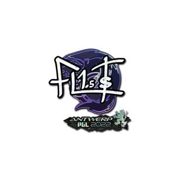 Sticker | FL1T (Glitter) | Antwerp 2022