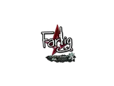 Sticker | Farlig (Glitter) | Antwerp 2022 image