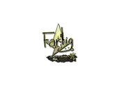 Sticker | Farlig (Gold) | Antwerp 2022 image