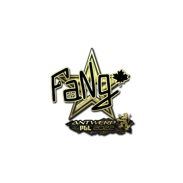 Sticker | FaNg (Gold) | Antwerp 2022
