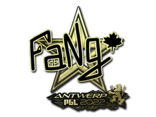 Sticker | FaNg (Gold) | Antwerp 2022