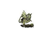 Sticker | gxx- (Gold) | Antwerp 2022 image
