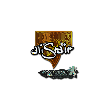 Sticker | aliStair (Glitter) | Antwerp 2022