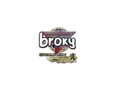 Sticker | broky (Champion) | Antwerp 2022 image