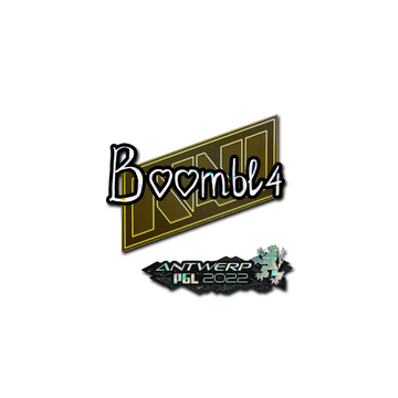 Sticker | Boombl4 (Glitter) | Antwerp 2022