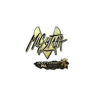 Sticker | misutaaa (Gold) | Antwerp 2022
